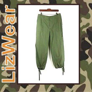 Liz Wear Designer Tie Cargo Pants